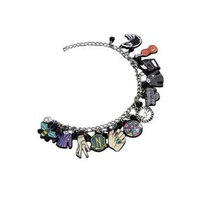 TV Wednesday Addams Charm Bracelet
